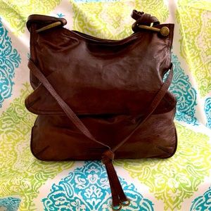 Vintage BCBG Max Azria Leather Satchel